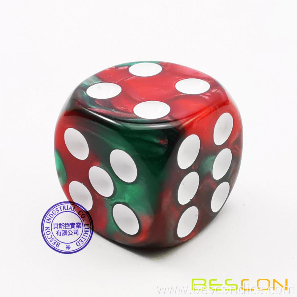 Gemini 16mm Six Sided Dice Multicolor 5 Gemini 16mm Six Sided Dice Multicolor 5
